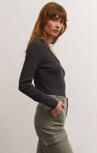 Load image into Gallery viewer, Thermal polo top - Black

