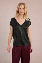 Load image into Gallery viewer, Metallic Tee - Black
