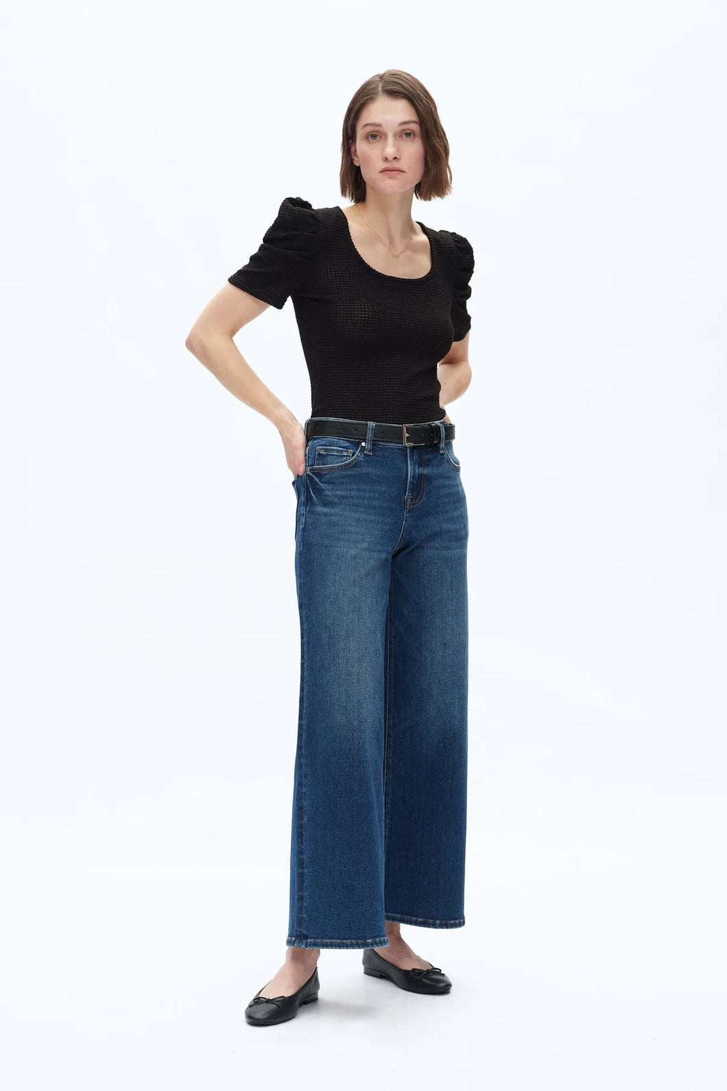 Lisa mid rise - Dark Blue