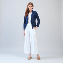 Load image into Gallery viewer, Suede knit Jacket - Navy
