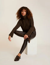 Load image into Gallery viewer, FAUX LEATHER LEGGING - Espresso
