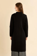 Load image into Gallery viewer, Long blazer coat - Black
