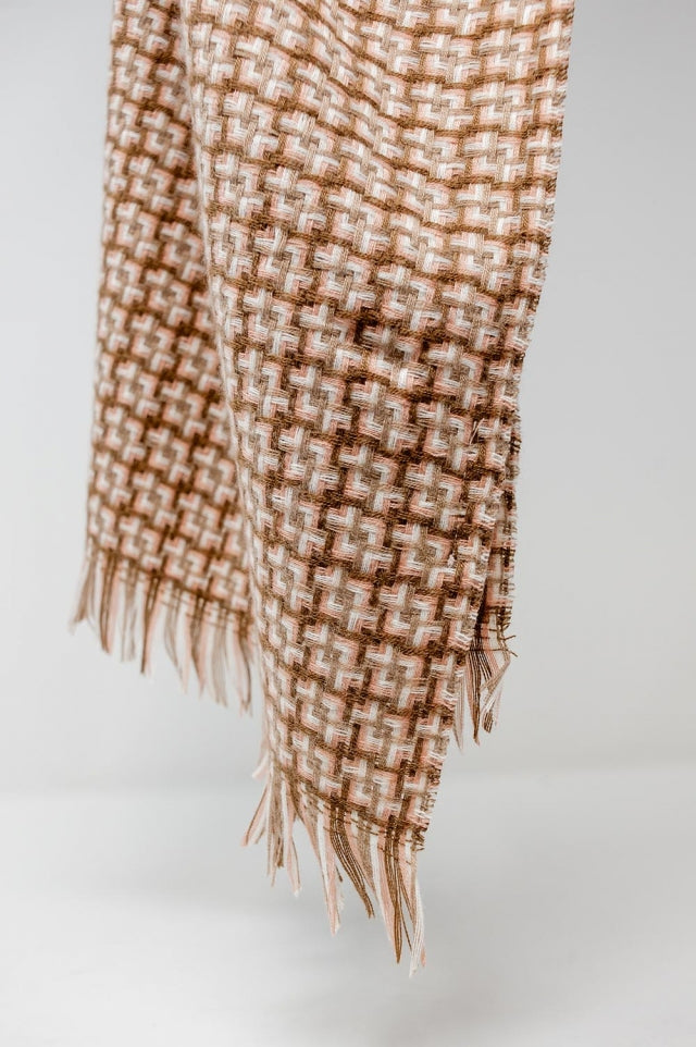 Geomatric Scarf - Pink Pastel