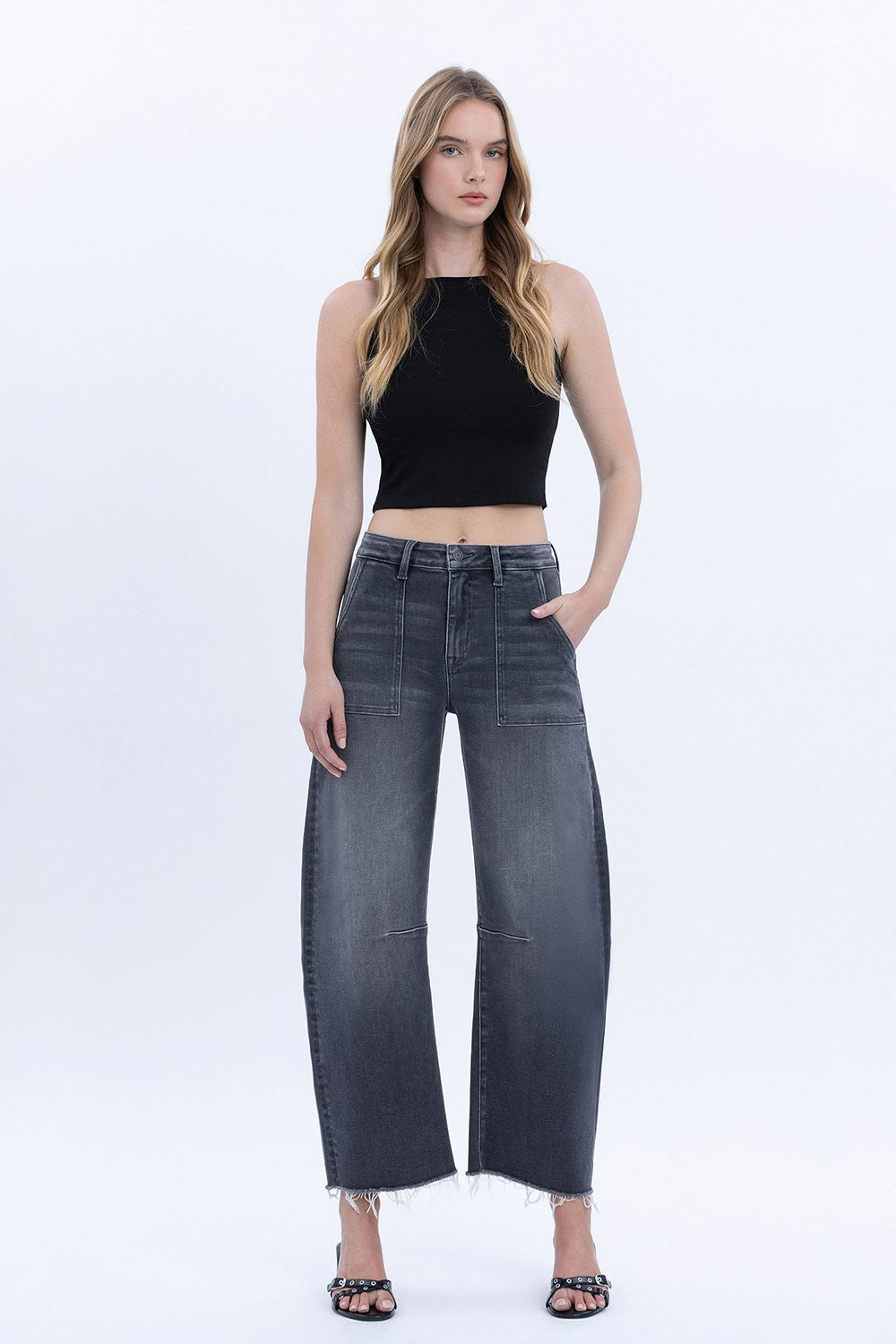 Hi rise utility Barrel - Beach