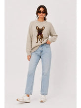 Load image into Gallery viewer, French bulldog sweater - Beige
