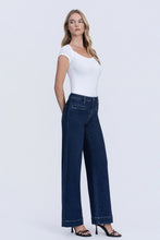 Load image into Gallery viewer, Hi Rise Wide Leg Jeans - Dark Denim
