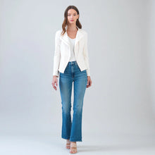 Load image into Gallery viewer, Suede knit Jacket - Cream
