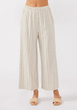 Load image into Gallery viewer, Straight Leg pants - Natural/blk
