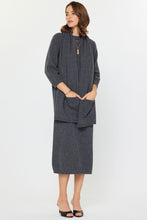 Load image into Gallery viewer, Midi Sweater Dress - Char

