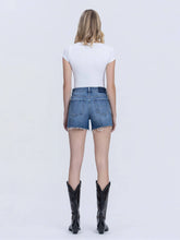 Load image into Gallery viewer, Hi Rise Denim shorts - honey
