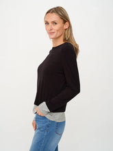 Load image into Gallery viewer, Layered Tee - Grey/black
