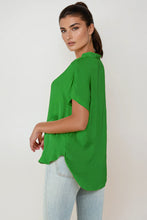 Load image into Gallery viewer, Drop Shoulder blouse - Fern Green
