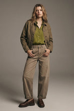 Load image into Gallery viewer, Wideleg twill pants - Camel
