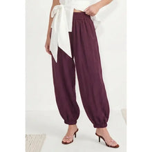 Load image into Gallery viewer, Baggy balloon pants - wine
