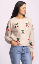 Load image into Gallery viewer, Cherry Sweater - Beige

