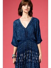 Load image into Gallery viewer, Ti front blue ridge dress - Midnight
