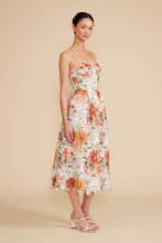 Load image into Gallery viewer, Mina Lace dress - Orange floral
