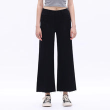 Load image into Gallery viewer, High rise wideleg - Black
