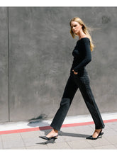 Load image into Gallery viewer, Hi Rise W Rhinestone - Open
