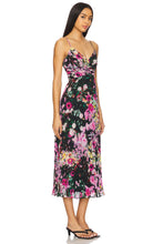 Load image into Gallery viewer, Raya midi  Dress - Black Multi
