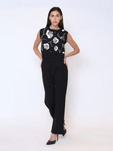 Load image into Gallery viewer, Rose Top - Black
