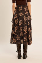 Load image into Gallery viewer, Ruffled skirt - Chocolate

