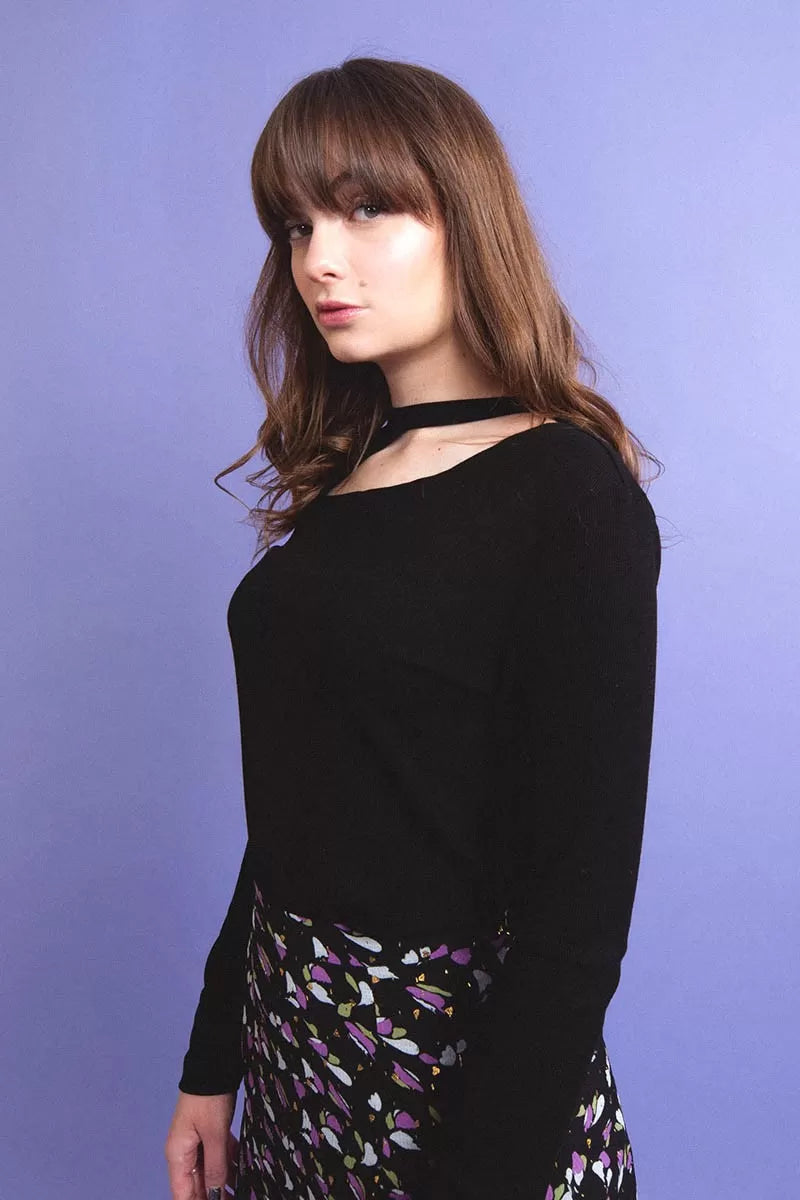 Cutout Top - Black