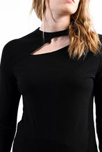 Load image into Gallery viewer, Cutout Top - Black
