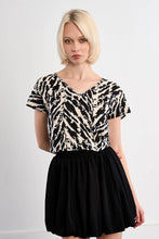 Load image into Gallery viewer, St. Barts Top - Black / Natural
