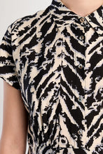 Load image into Gallery viewer, St. Barts mini dress - Black/Natural
