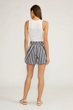 Load image into Gallery viewer, ERIN RELAXED SHORTS - NAVY STRIPE
