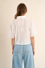 Load image into Gallery viewer, Embroidered Shirt - Offwhite
