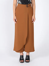 Load image into Gallery viewer, wrap wide leg Pants - Brown

