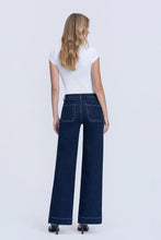 Load image into Gallery viewer, Hi Rise Wide Leg Jeans - Dark Denim
