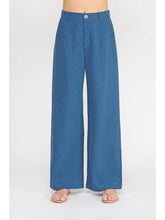 Load image into Gallery viewer, Wide Leg Pants - Blue
