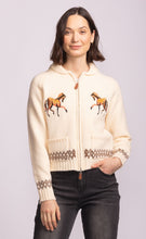 Load image into Gallery viewer, Horse Cardi - Beige
