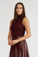 Load image into Gallery viewer, Marcy Knitted Top - Burgundy
