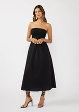 Load image into Gallery viewer, Tube Dress W side pocket - Black
