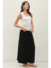Load image into Gallery viewer, Scoop neck sweater tank - White
