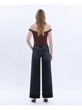 Load image into Gallery viewer, Low Rise baggy Jeans - Black
