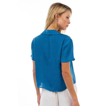 Load image into Gallery viewer, Cropped Collar blouse - Yale
