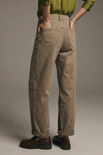 Load image into Gallery viewer, Wideleg twill pants - Camel
