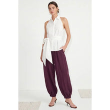 Load image into Gallery viewer, Baggy balloon pants - wine
