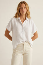 Load image into Gallery viewer, Textured relaxed fit top - White
