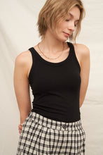 Load image into Gallery viewer, Scoop Neck Tank - Black
