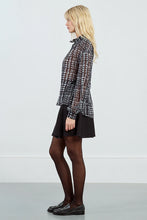 Load image into Gallery viewer, Sheer Printed Blouse - BW
