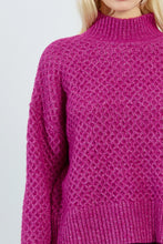 Load image into Gallery viewer, Turtleneck Sweater - Purple

