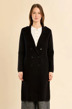 Load image into Gallery viewer, Long blazer coat - Black

