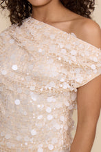 Load image into Gallery viewer, Sequin Top - Cream
