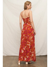 Load image into Gallery viewer, Spaghetti strap Smocked Maxi - Burnt Orange
